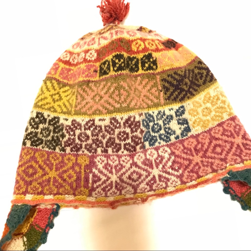 Beautiful sheep wool hat